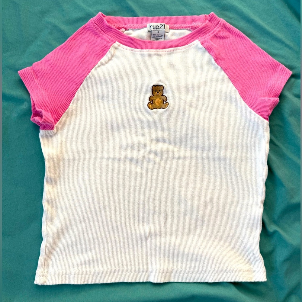 Rue 21 teddy bear 🧸 shirt